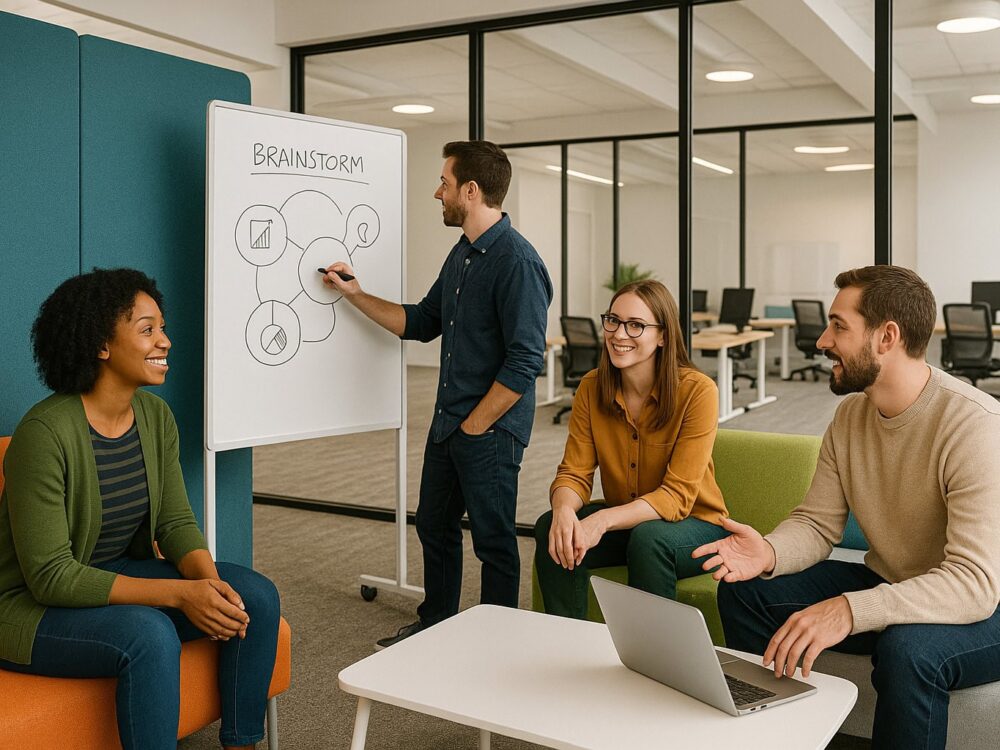 How to Create an Office Space That Promotes Collaboration and Innovation: Designing the Ideal Collaborative Workspace