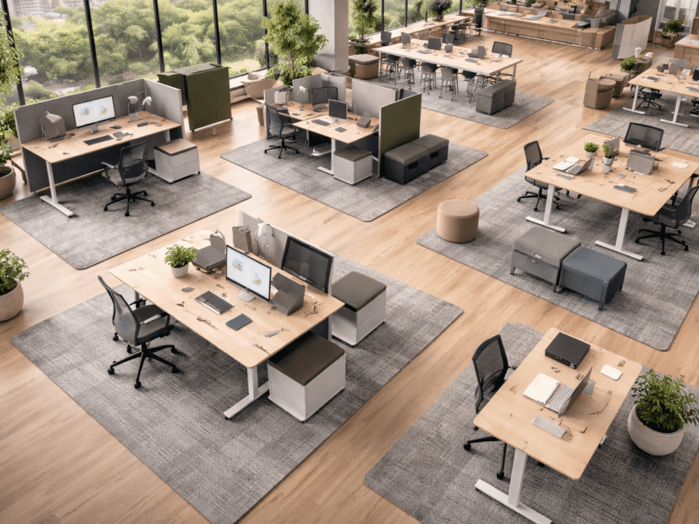 The Power of Ergonomic Layouts in Office Design: Comfort, Health, and Productivity in One