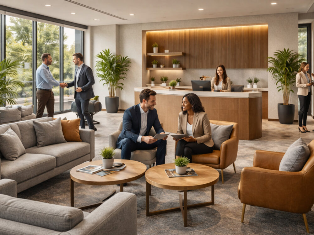 Reception Areas That Convert: Furniture That Shapes First Impressions
