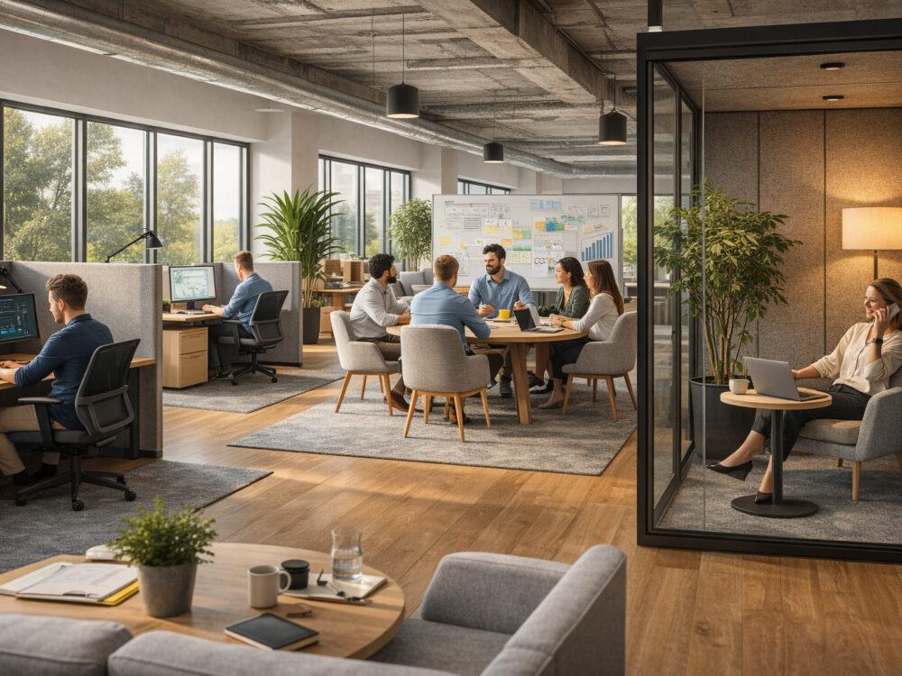 Designing Offices for Different Work Styles: Deep Work vs Collaboration vs Calls