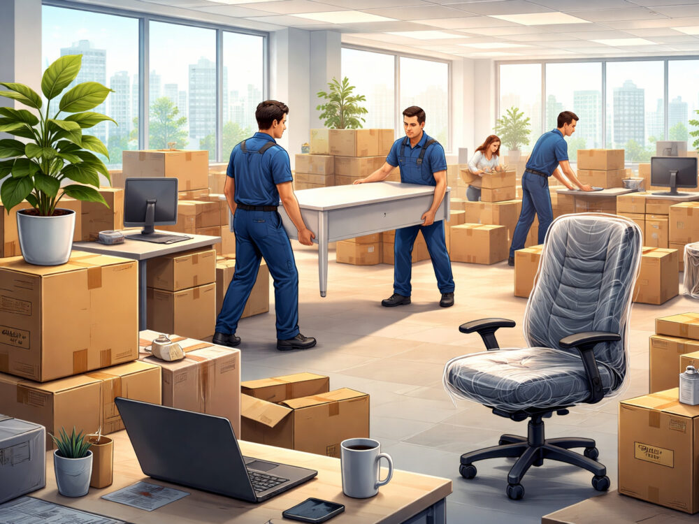 How to Plan an Office Furniture Move Without Killing Productivity