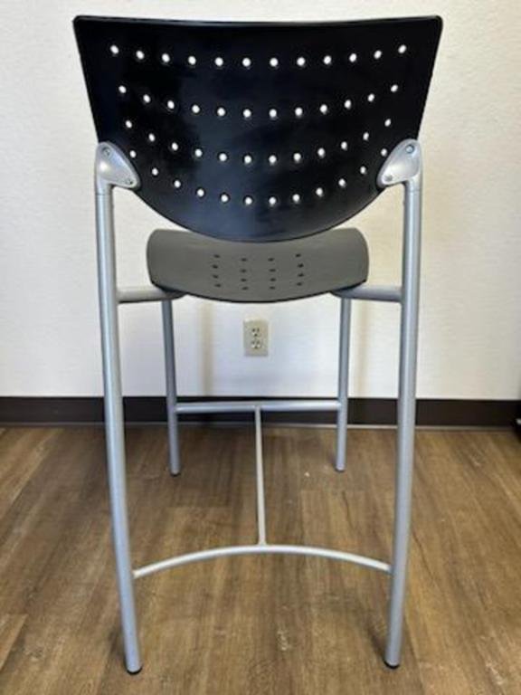 Keilhauer black Perforated Stool metal base