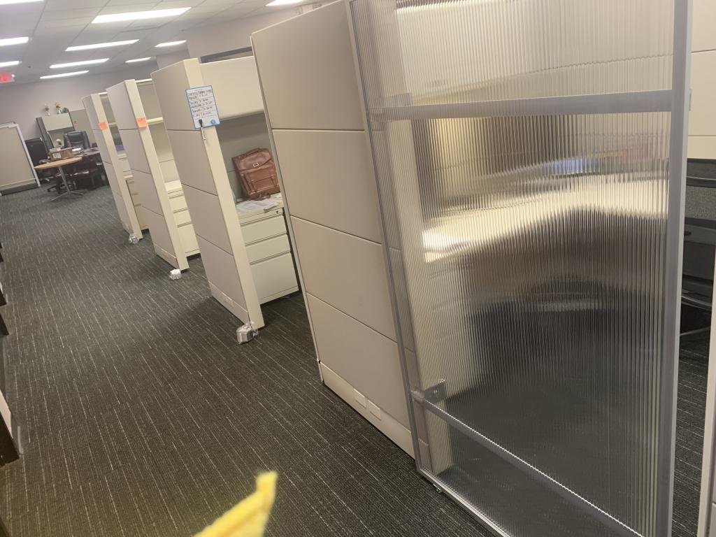 Herman Miller Ethospace 70in. W/ sliding door