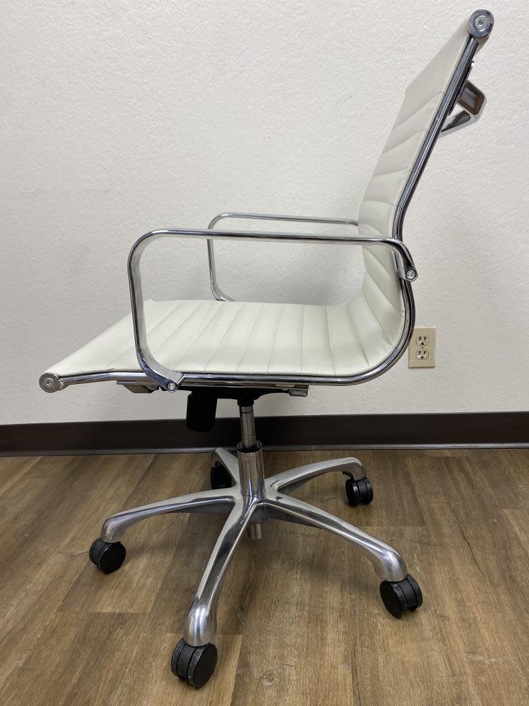 OFS chrome based chairs Eames Styled