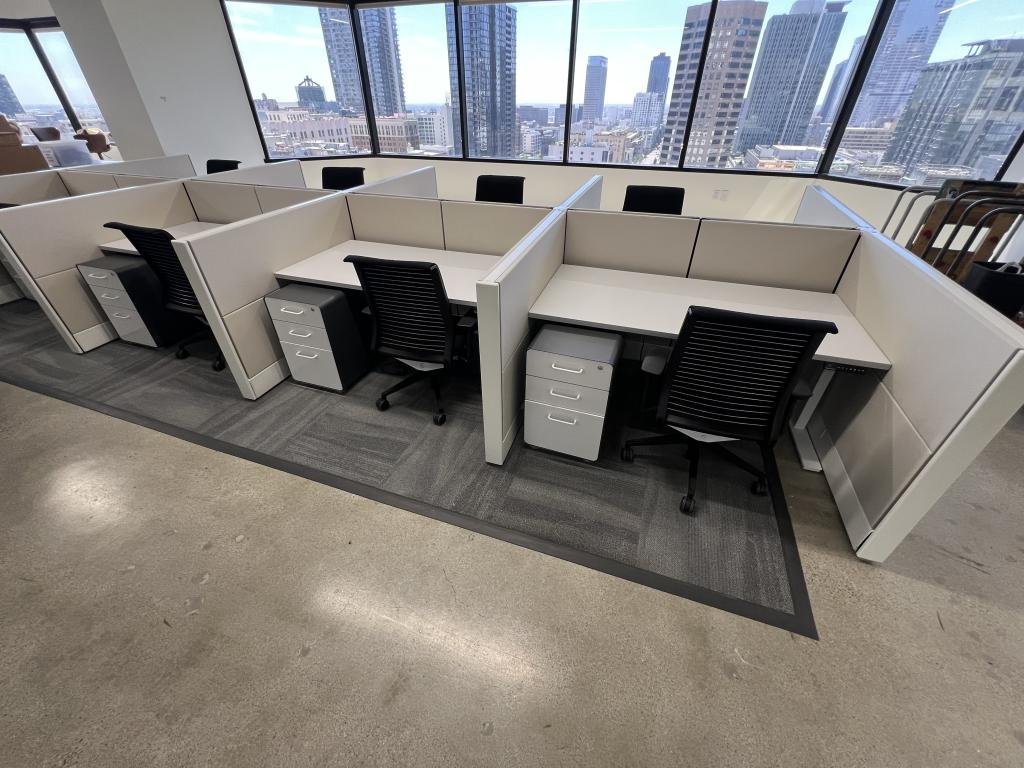 Ethospace Sage 5x3ft @ 39inT Herman Miller