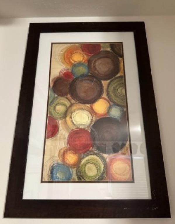 Abstract Multi circle Commercial Prints