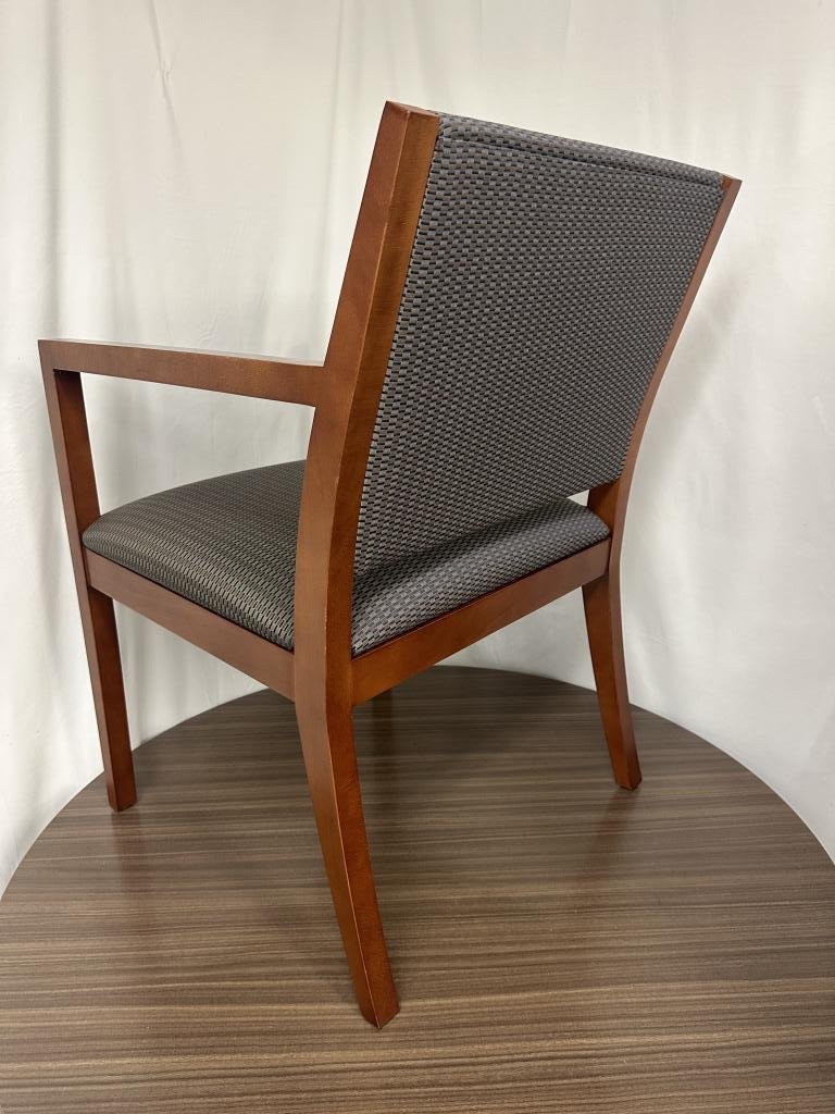 OFS Cherry and Neutral Guest Chair Veneer
