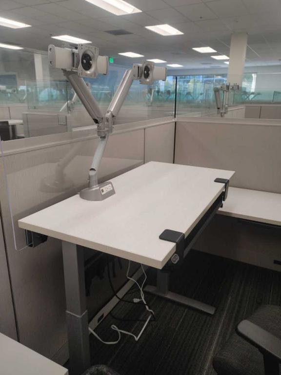 4'x24" Height Adjustable table by Linak