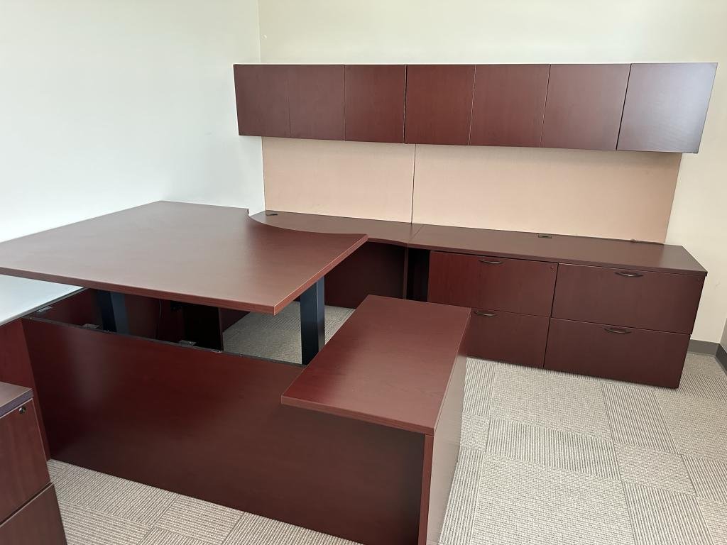 Linak DF2 Black Height Adjustable Desk Base