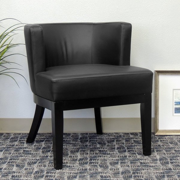 Boss Black Ava Accent Chair