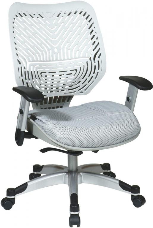 Office Star SpaceFlex Gray & Blue Task Chair