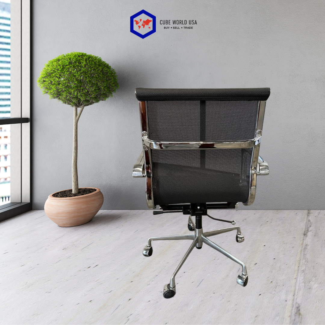 Eames Inspired High Quality Black Mesh Chair