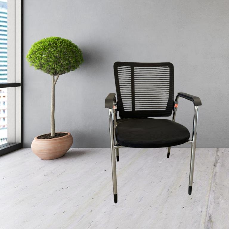 Cherryman iDesk Black Mesh Chair