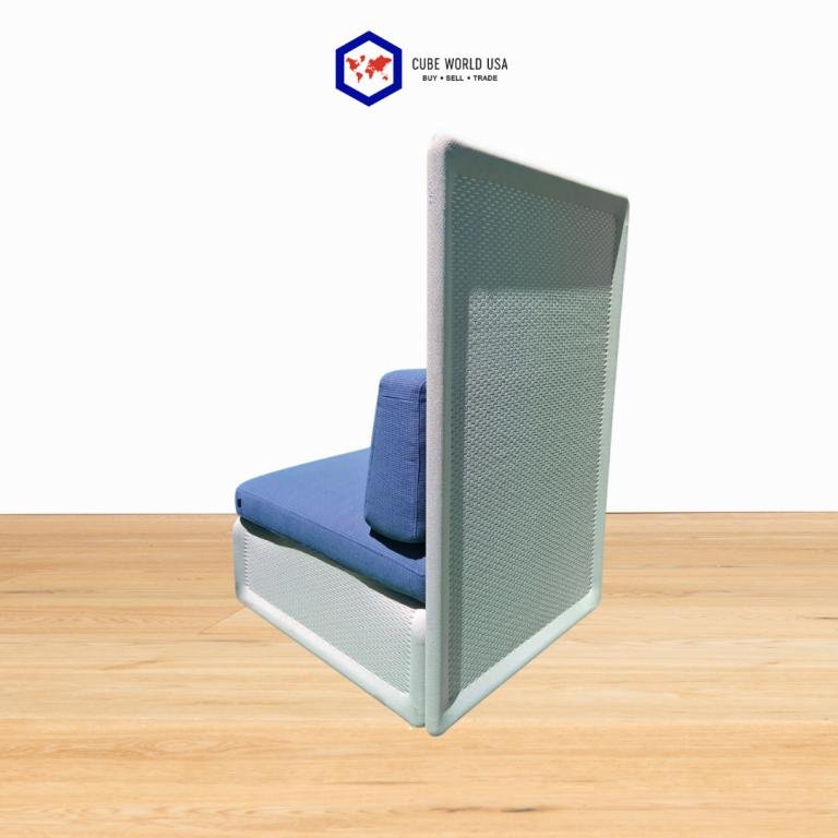 Steelcase Coalesse Blue Lounge With Screen