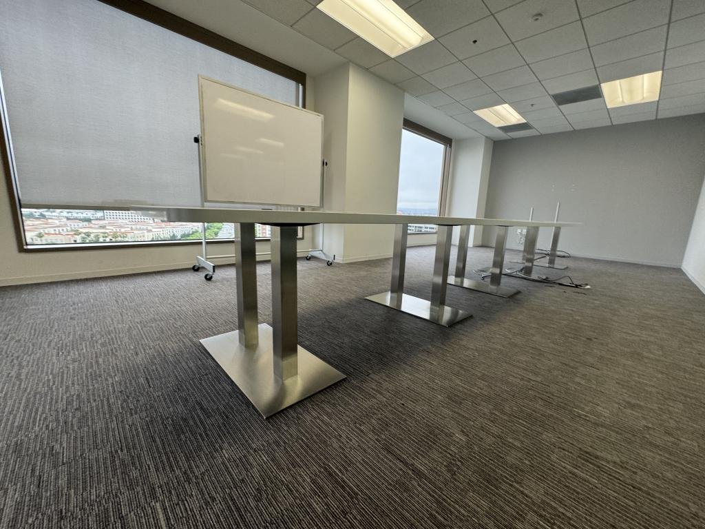 Teknion 20 ft white Boardroom Table