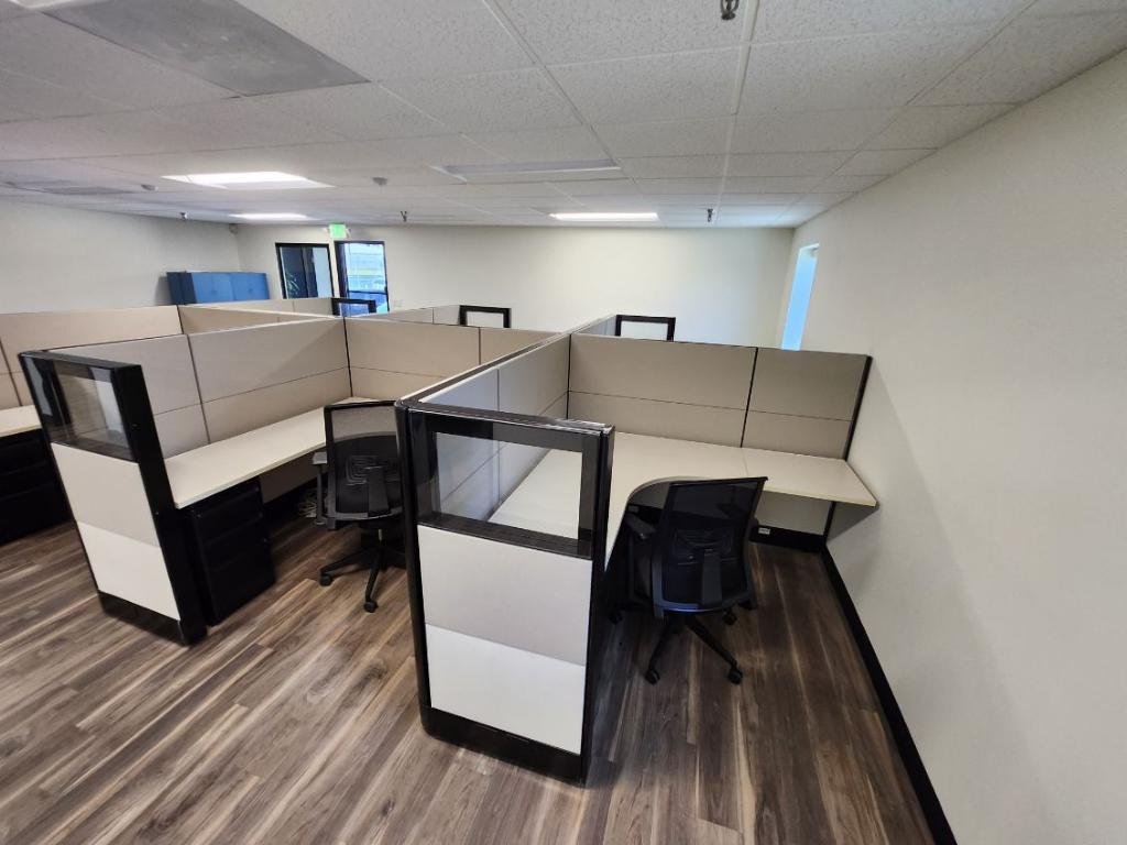 Herman Miller Ethospace 6x6x54 Black & white