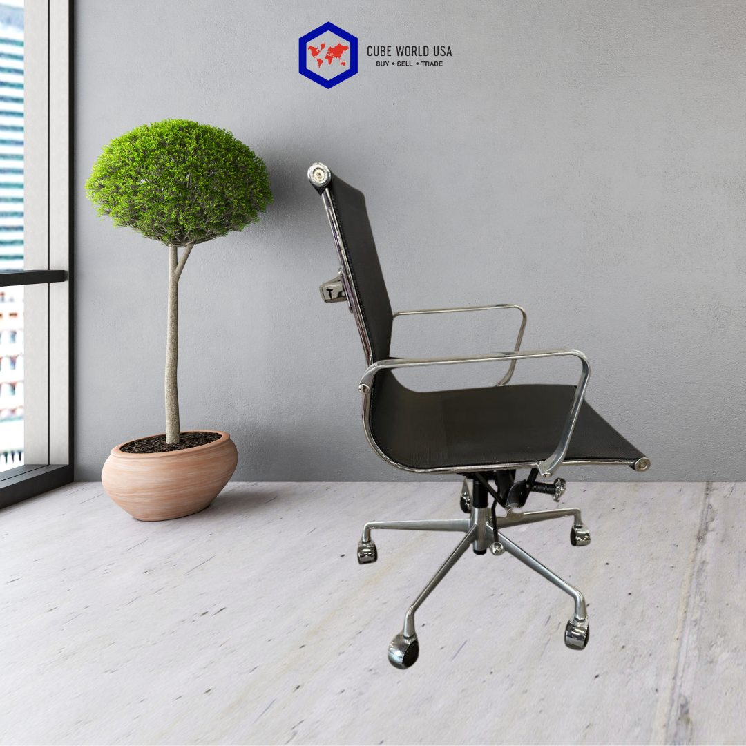 Eames Inspired High Quality Black Mesh Chair