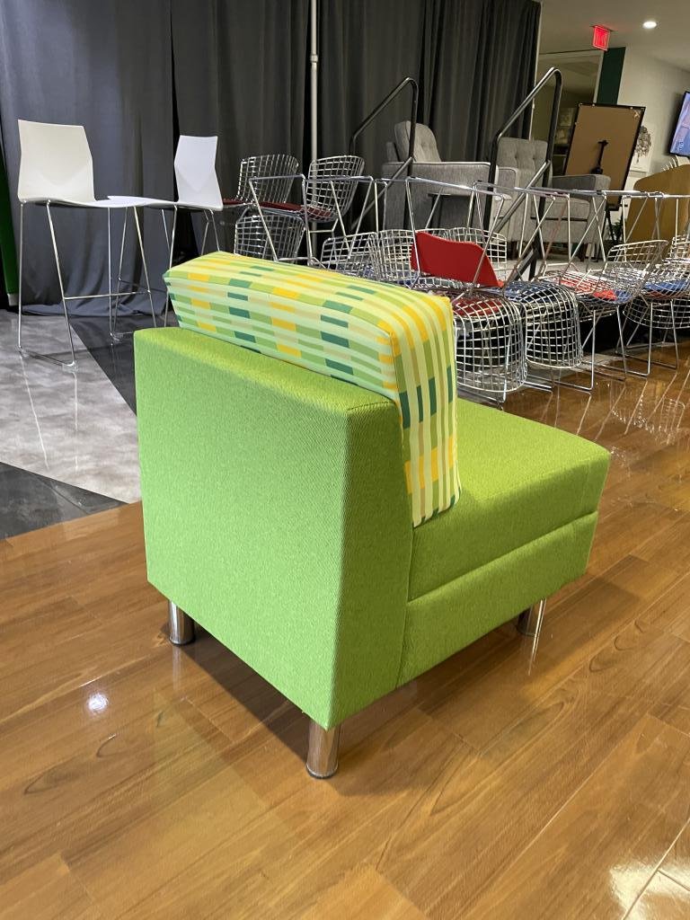 Global Green modular lounge sofa chairs.