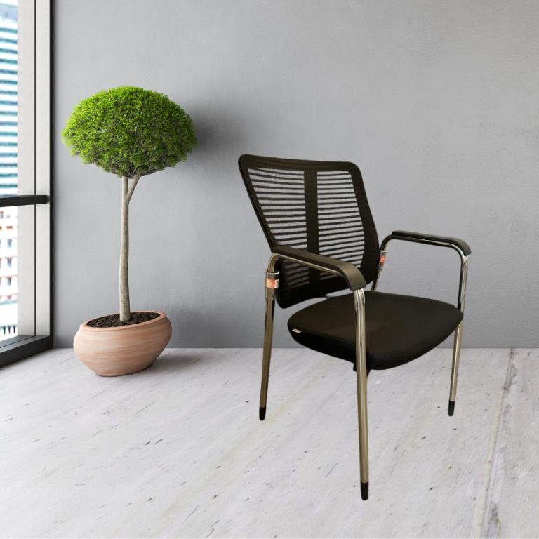 Cherryman iDesk Black Mesh Chair