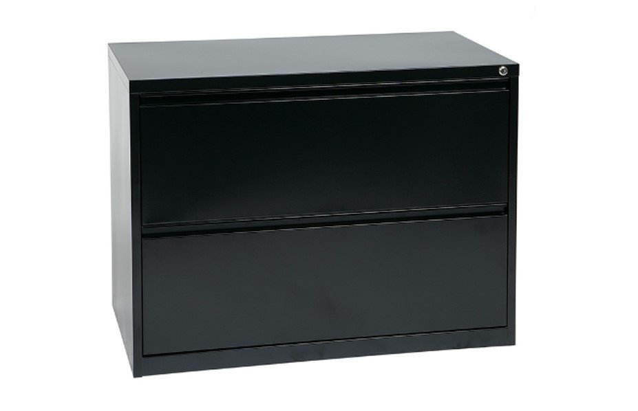 OFS 36 inch wide 2 drawer Lateral File in 3 finishes