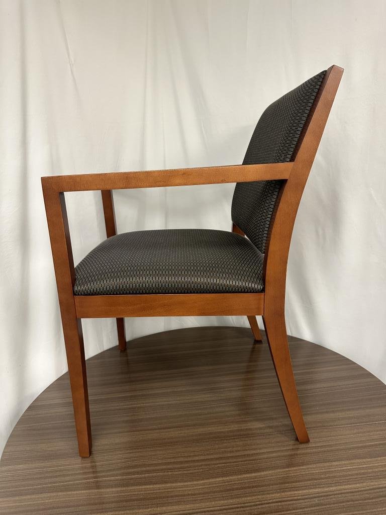 OFS Cherry and Neutral Guest Chair Veneer