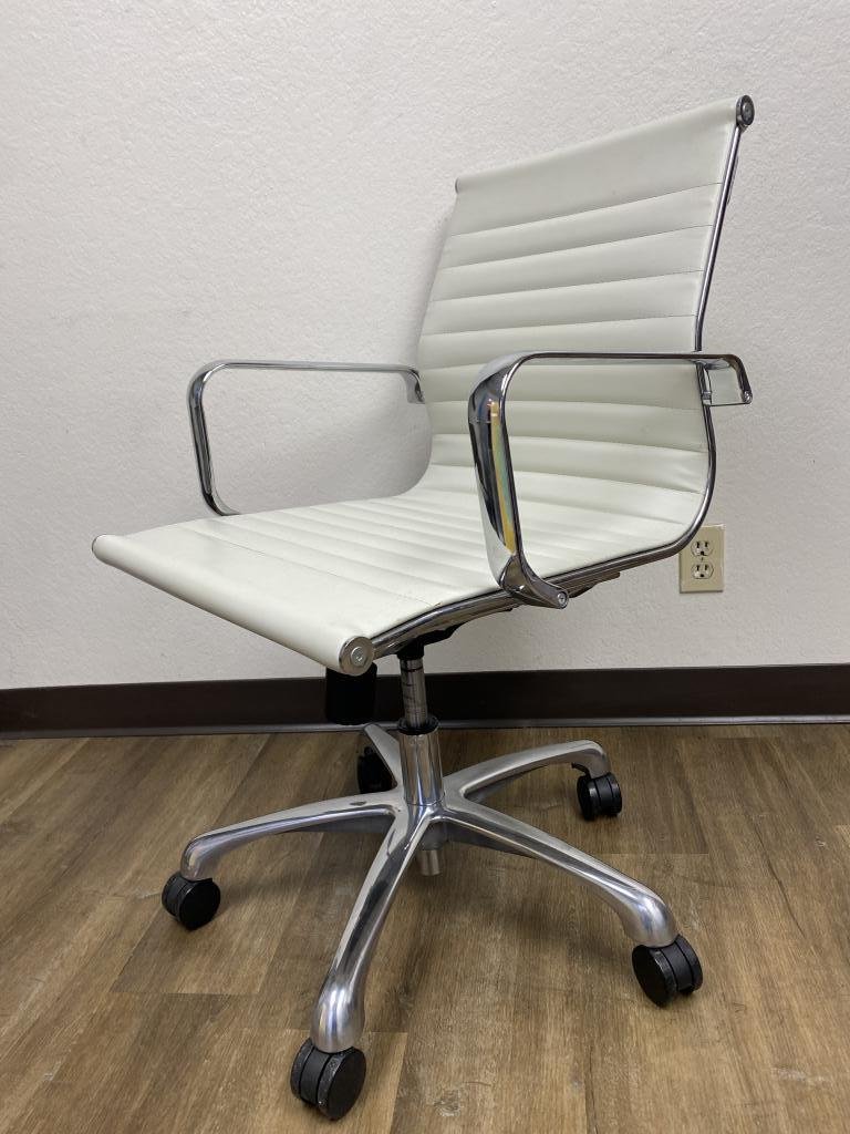 OFS chrome based chairs Eames Styled