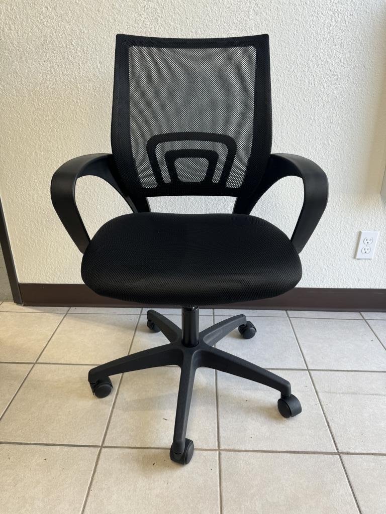 OFS simple black mesh back with tilt lock