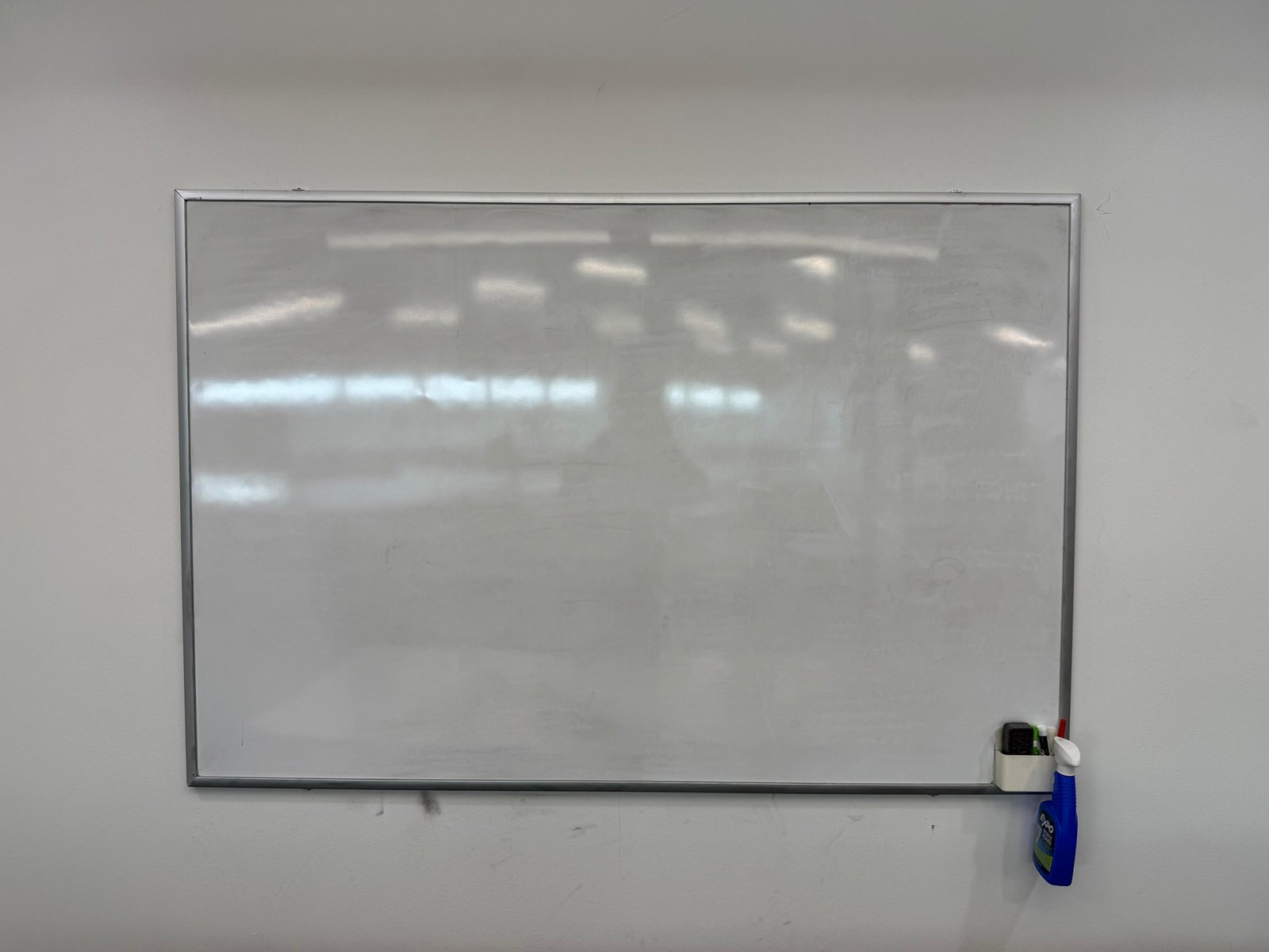 6x4 foot glass white board
