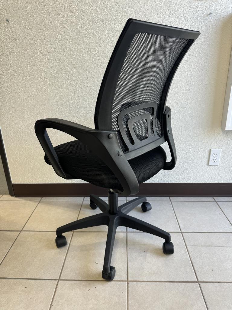OFS simple black mesh back with tilt lock