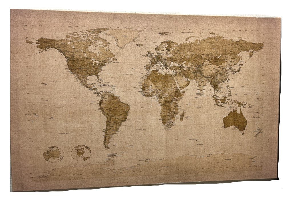 30x47 Map Canvas
