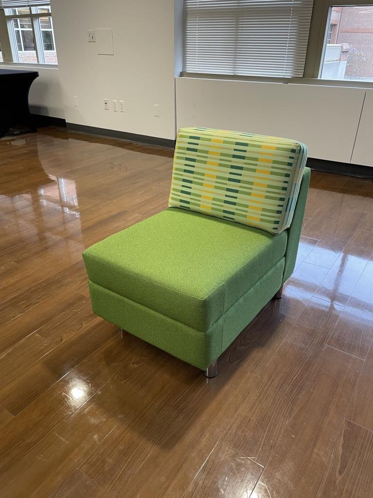 Global Green modular lounge sofa chairs.