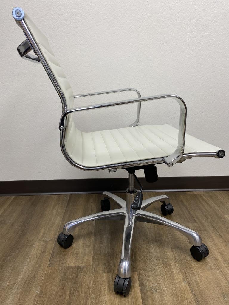 OFS chrome based chairs Eames Styled