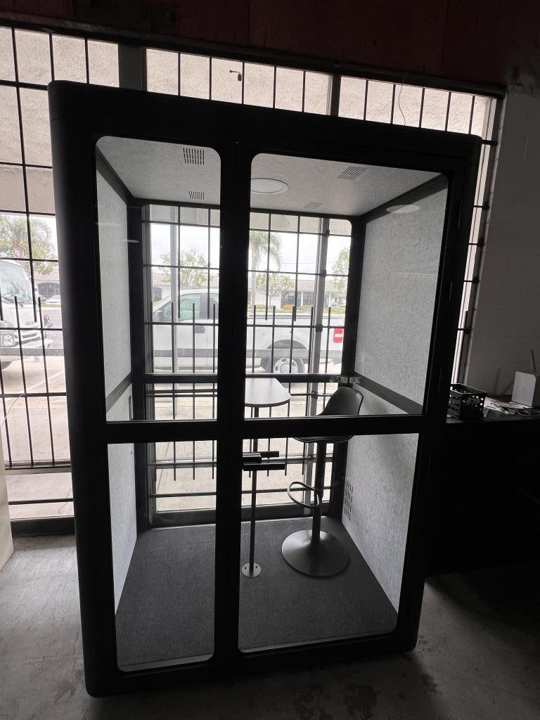Flexi Black Double Person Privacy Pod
