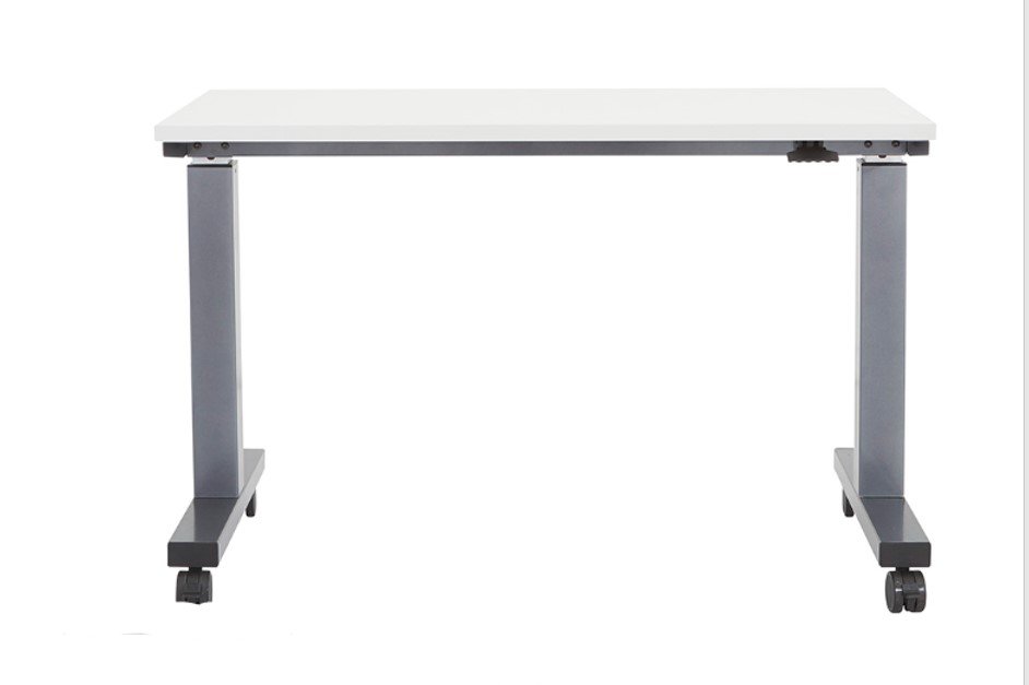 Adjustable table on casters 48x24