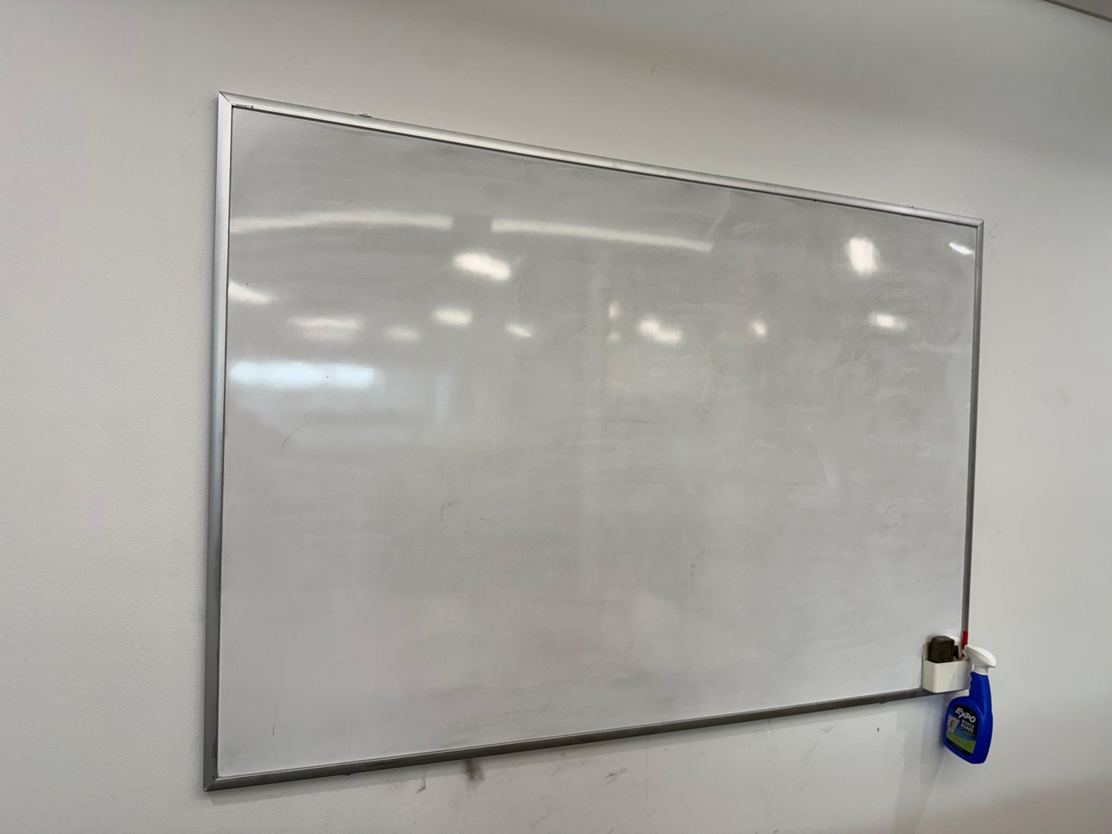 6x4 foot glass white board