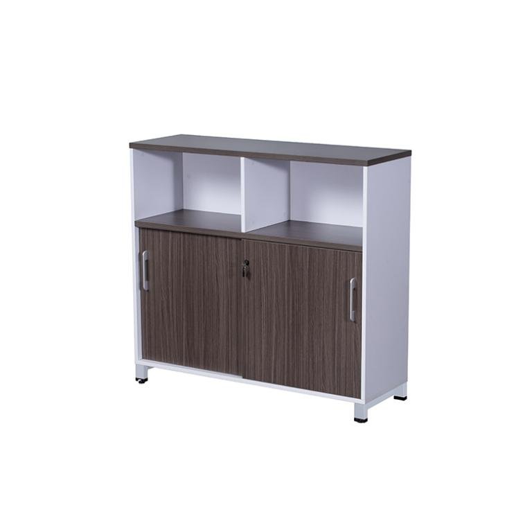 Boss Storage Cabinet - Driftwood & White