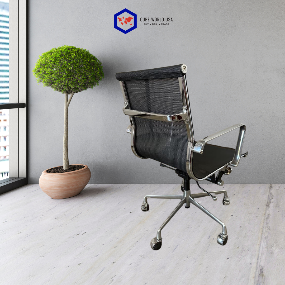 Eames Inspired High Quality Black Mesh Chair