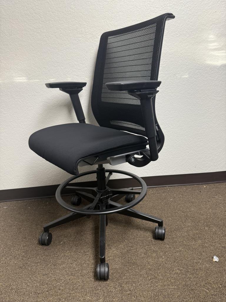 Steelcase Think Stool Fully Loaded Black Back