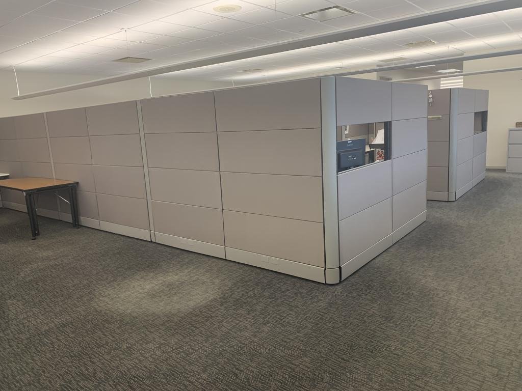 Ethospace 70in tall Frosted Glass Any Size Loaded