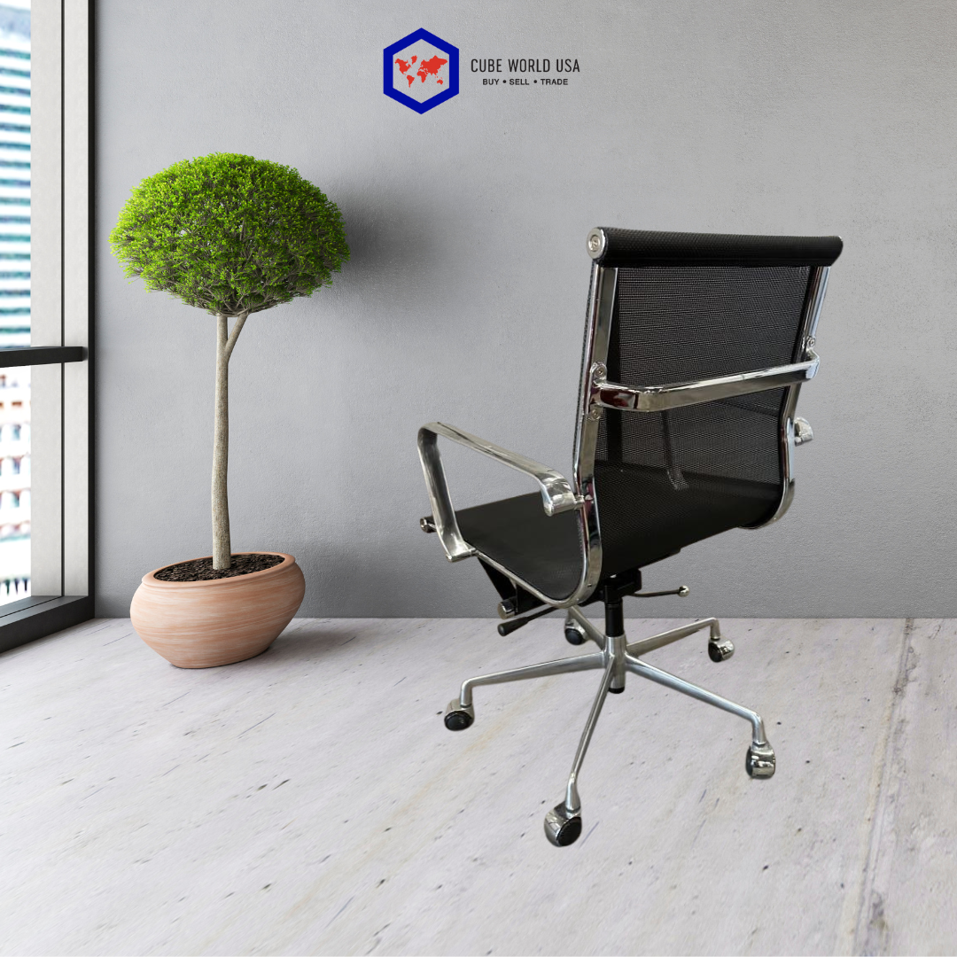 Eames Inspired High Quality Black Mesh Chair