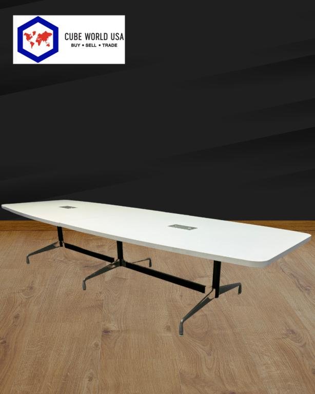 Herman Miller Eames 12ft White Boat Top Power
