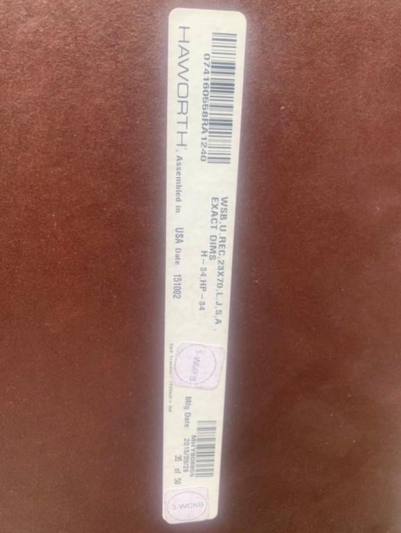 Haworth Sit to Stand Table Desks silver base