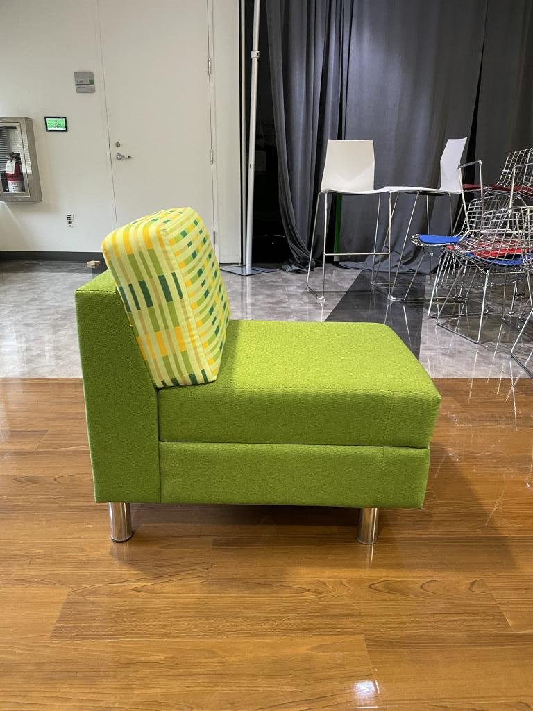 Global Green modular lounge sofa chairs.