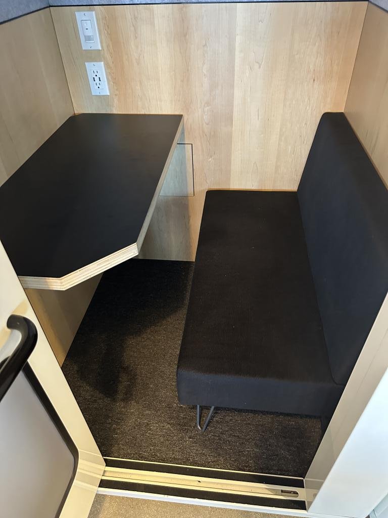 White Acoustic Privacy/Phone Booths 47x47x92