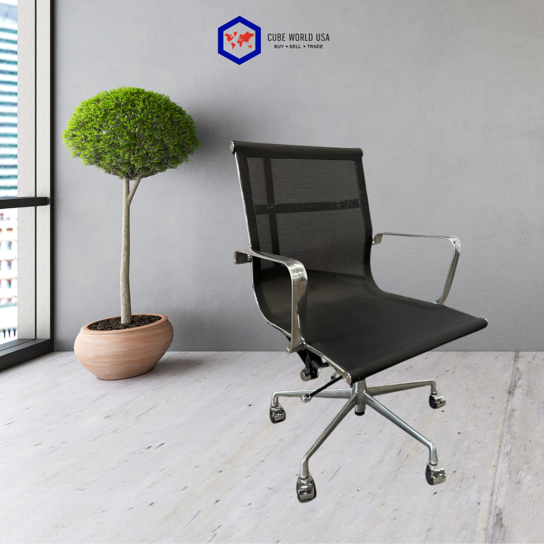 Eames Inspired High Quality Black Mesh Chair
