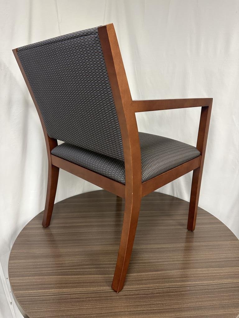 OFS Cherry and Neutral Guest Chair Veneer