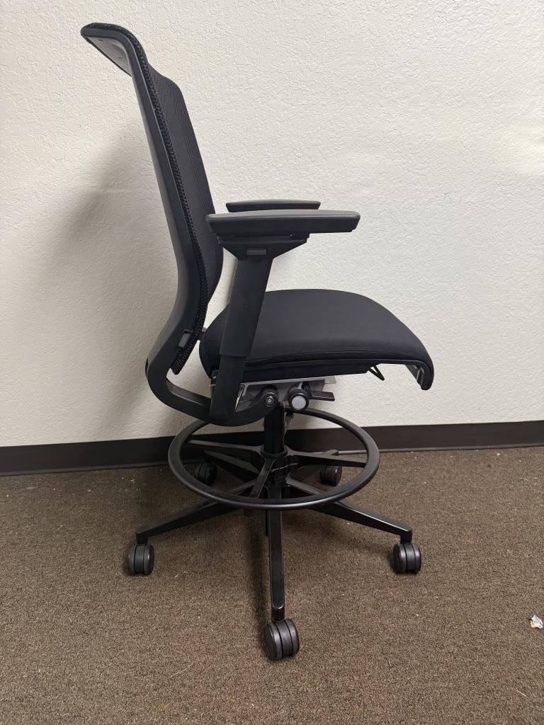 Steelcase Think Stool Fully Loaded Black Back
