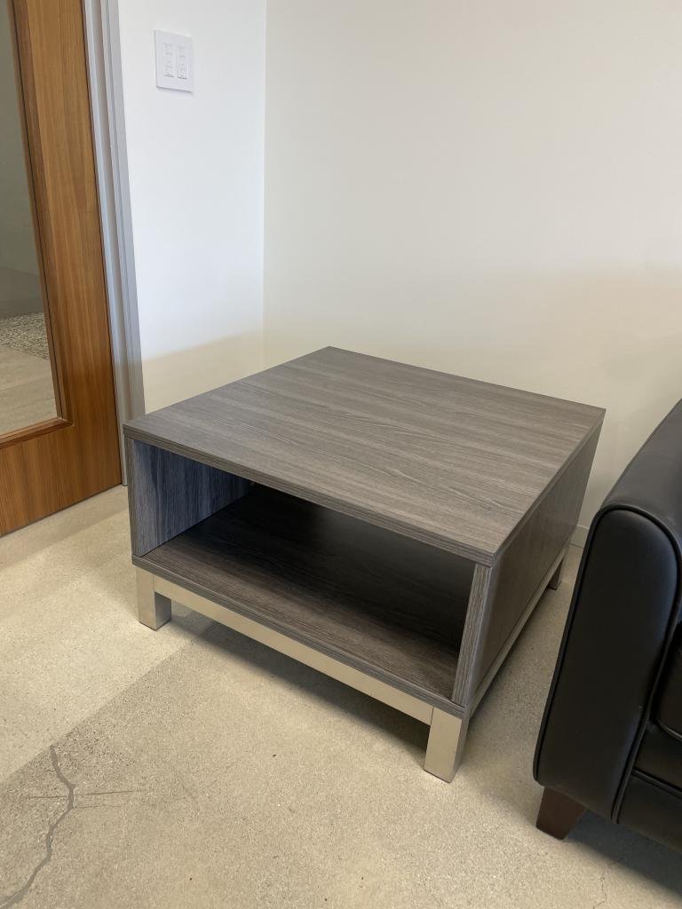 Driftwood Coffee Table w/ Storage Shelf