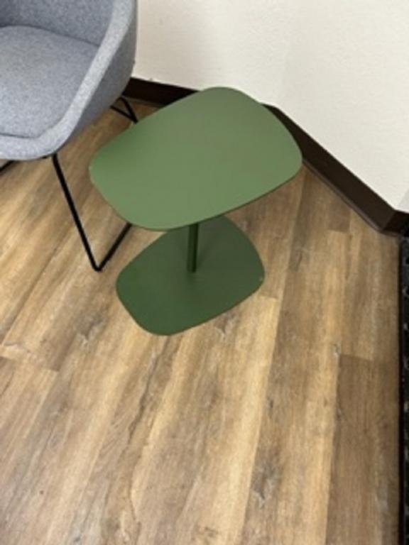 Davis Sage Green Accent table Metal 18x18