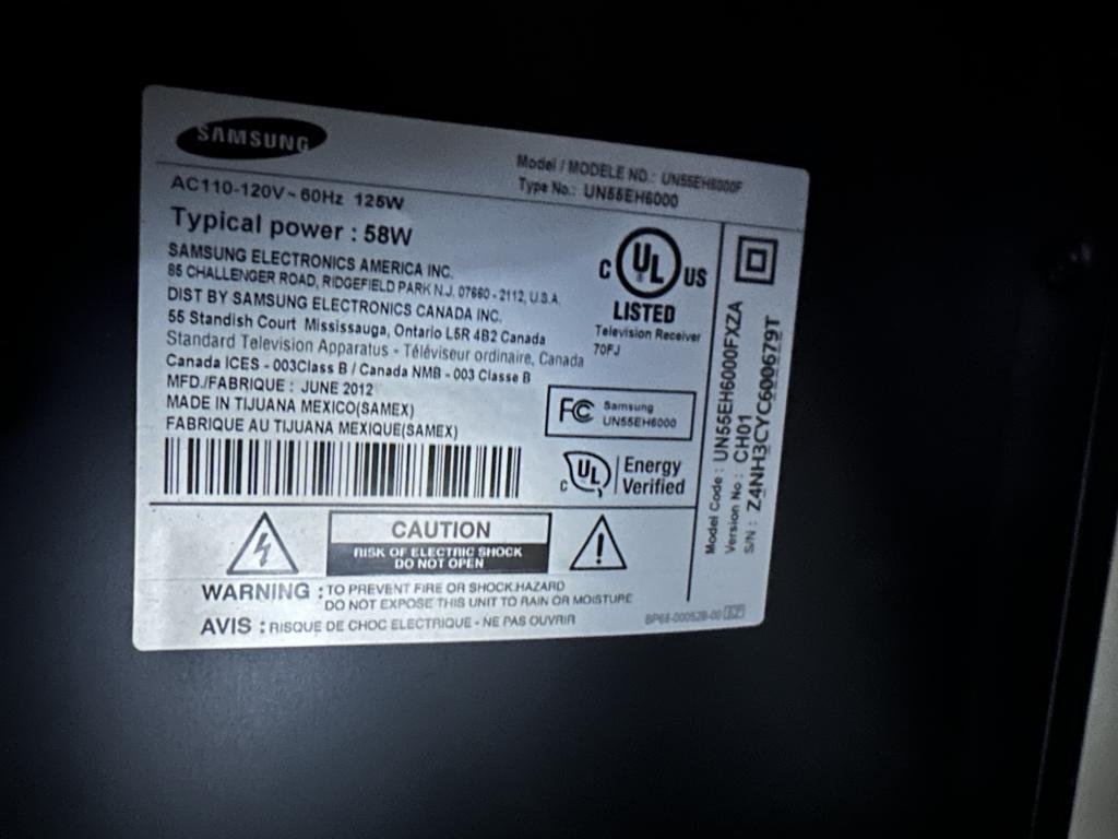 Samsung UN55EH6000 55" 1080p LED-LCD HDTV